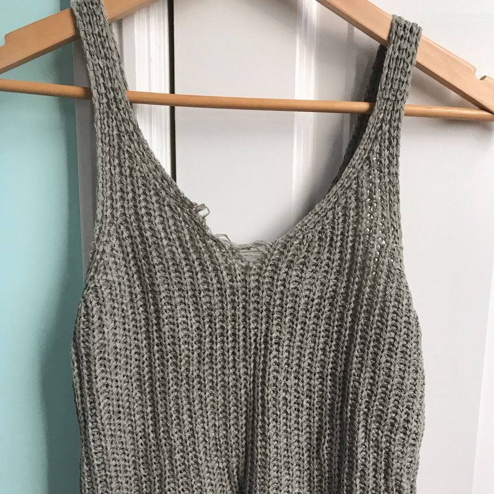 women’s knit tank top